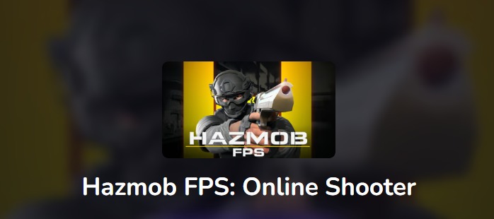 Hazmob FPS: Online Shooter – Dominate the Battlefield in Real-Time PvP Action